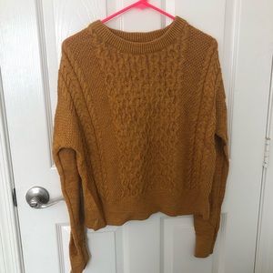 Mustard yellow sweater